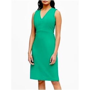 Banana Republic Ponte V-neck Sheath Dress